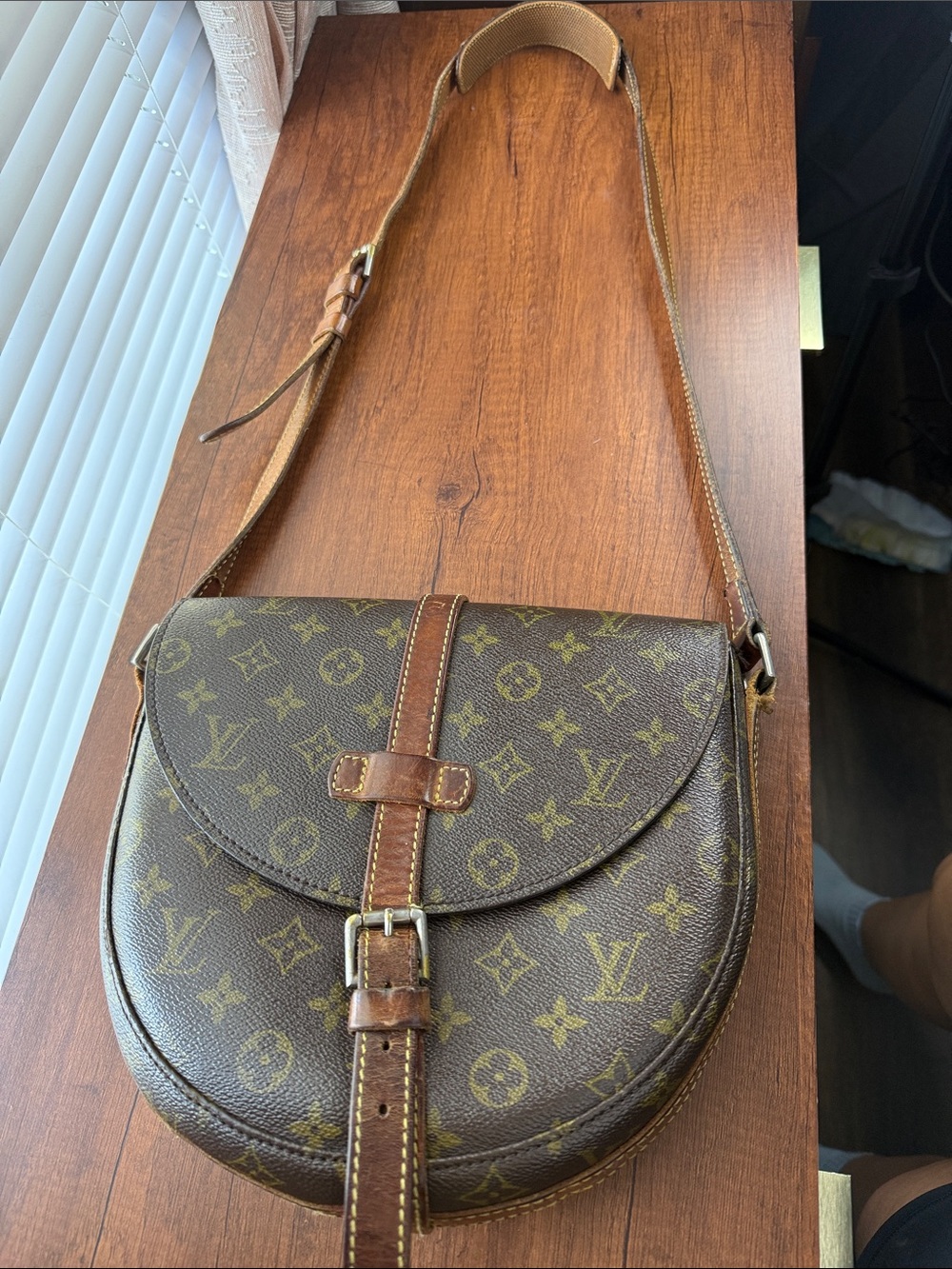 Louis Vuitton Vintage Monogram Cartouchière GM Crossbody Bag - Picture 2 of 11